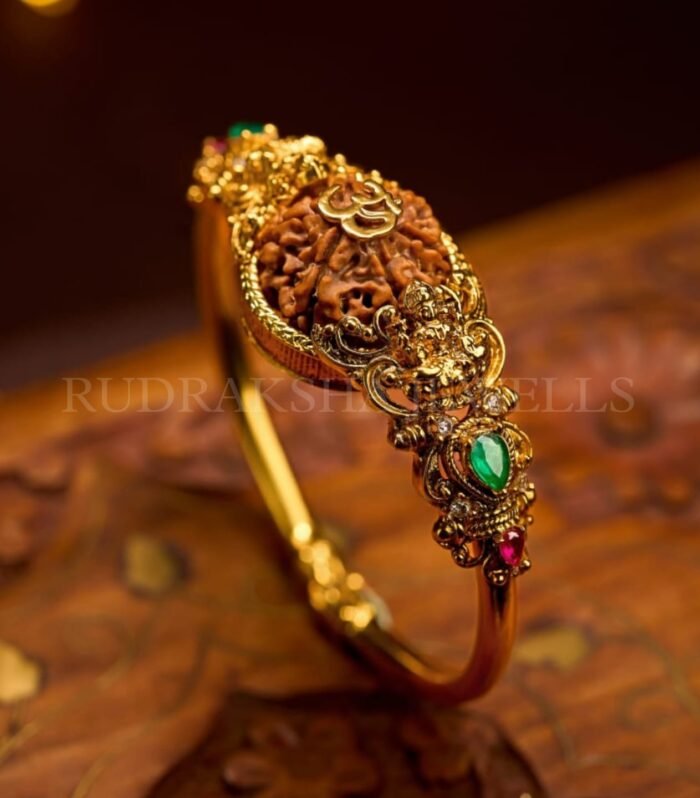 Rudraksha Om Bracelet 18